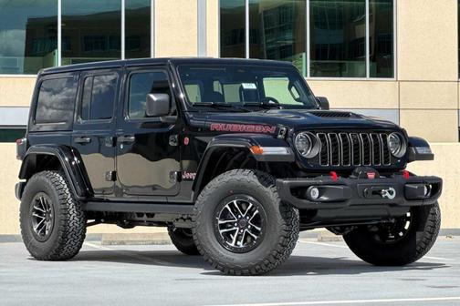 Black 2026 Jeep Wrangler Rubicon