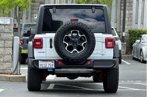 Bright White Clearcoat 2023 Jeep Wrangler 4xe Rubicon