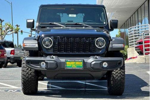 Black 2026 Jeep Wrangler Sport