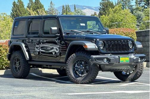Black 2026 Jeep Wrangler Sport