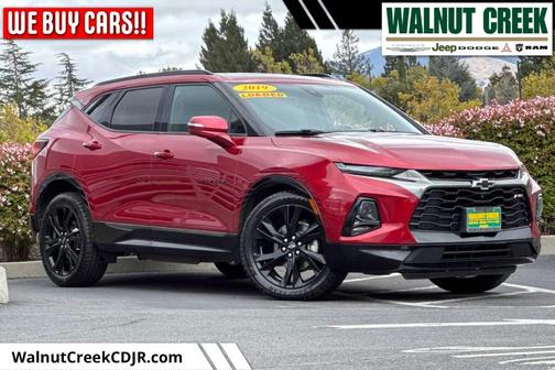 Cajun Red Tintcoat 2019 Chevrolet Blazer RS