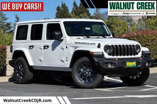 Bright White 2026 Jeep Wrangler Sport
