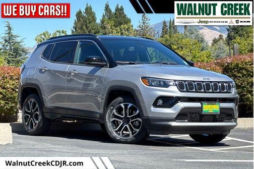 Billet Silver Clearcoat Metallic 2023 Jeep Compass Limited