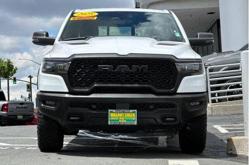 Bright White Clearcoat 2025 RAM 1500 Rebel