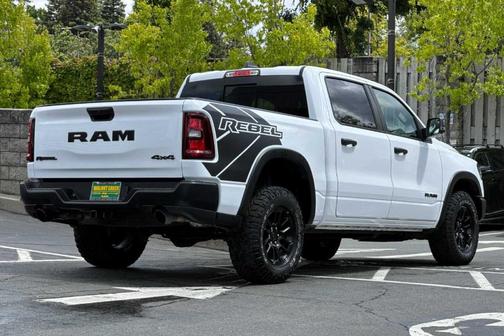 Bright White Clearcoat 2025 RAM 1500 Rebel