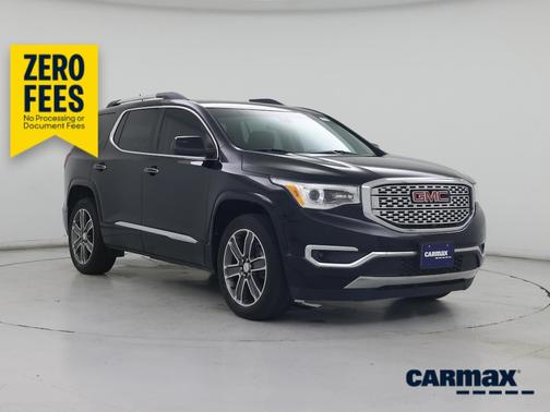 Black 2018 GMC Acadia Denali
