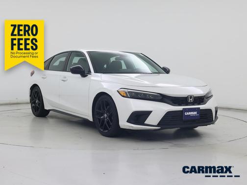 White 2024 Honda Civic Sport