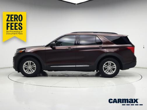 Red 2020 Ford Explorer XLT