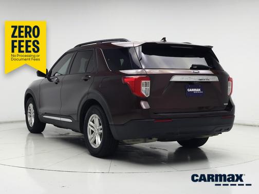 Red 2020 Ford Explorer XLT