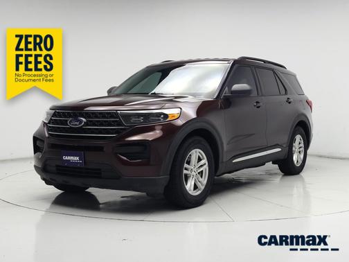 Red 2020 Ford Explorer XLT
