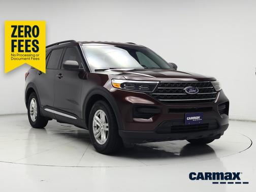 Red 2020 Ford Explorer XLT