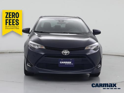 Blue 2017 Toyota Corolla XLE
