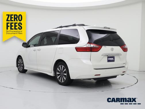White 2020 Toyota Sienna Limited Premium