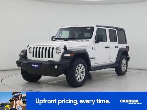 White 2023 Jeep Wrangler Unlimited Sport S