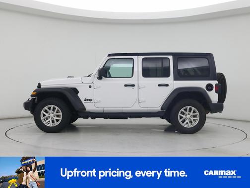 White 2023 Jeep Wrangler Unlimited Sport S