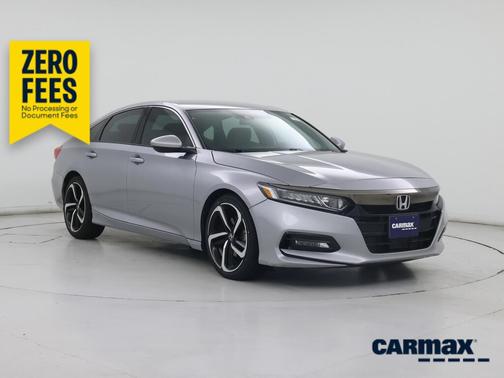 Silver 2018 Honda Accord Sport