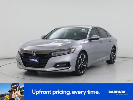 Silver 2018 Honda Accord Sport
