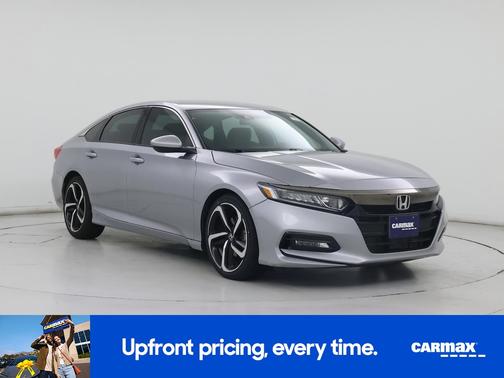Silver 2018 Honda Accord Sport