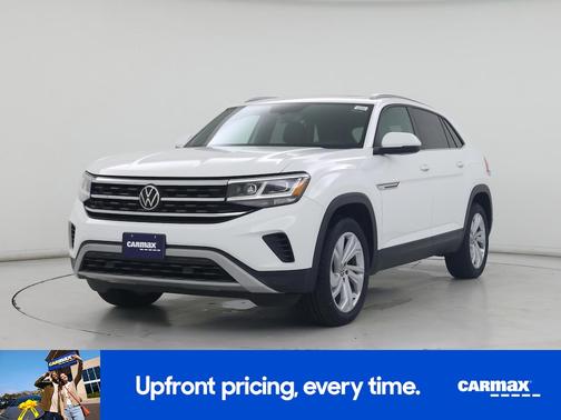 White 2022 Volkswagen Atlas Cross Sport SE w/Tech