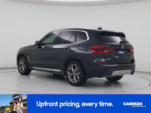 Black 2020 BMW X3 sDrive30i