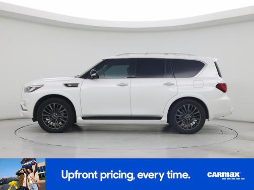 White 2021 INFINITI QX80 Premium Select