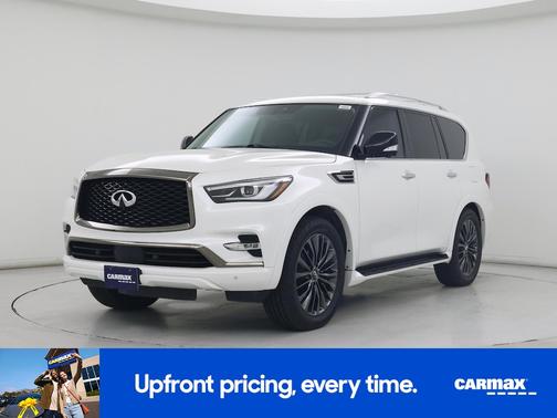 White 2021 INFINITI QX80 Premium Select