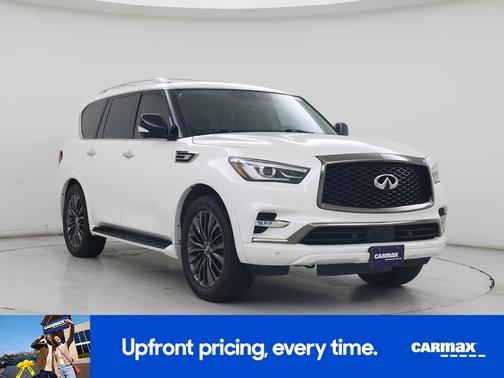 White 2021 INFINITI QX80 Premium Select
