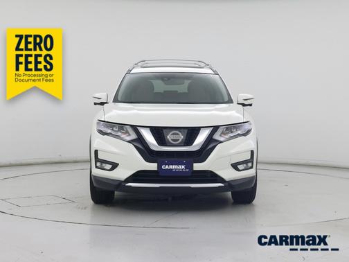 White 2017 Nissan Rogue SL