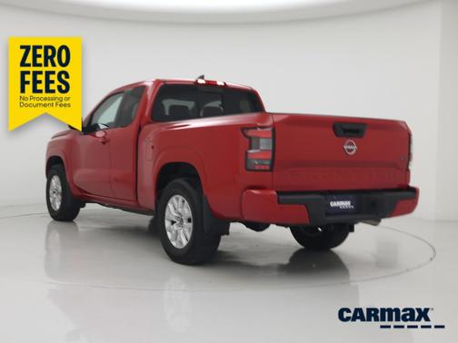 Red 2022 Nissan Frontier SV