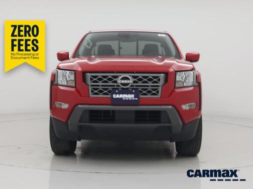 Red 2022 Nissan Frontier SV