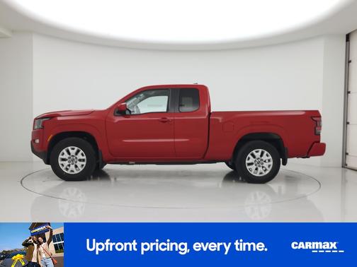 Red 2022 Nissan Frontier SV