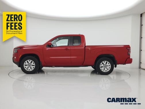 Red 2022 Nissan Frontier SV