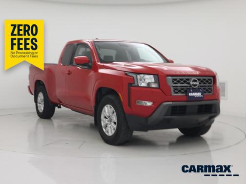 Red 2022 Nissan Frontier SV