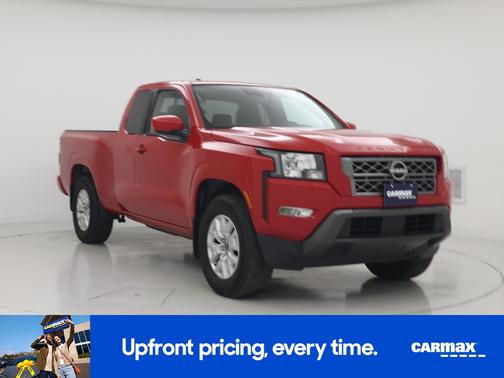 Red 2022 Nissan Frontier SV