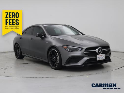 Gray 2022 Mercedes-Benz AMG CLA 35