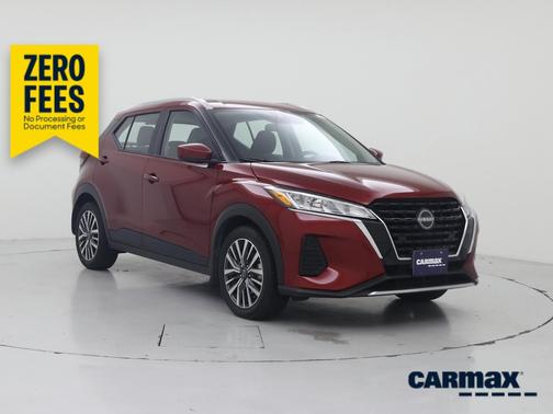 Red 2024 Nissan Kicks SV