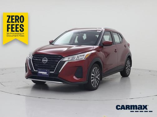 Red 2024 Nissan Kicks SV