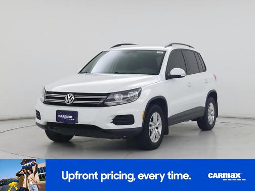 White 2017 Volkswagen Tiguan S