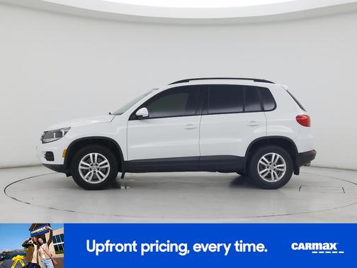 White 2017 Volkswagen Tiguan S