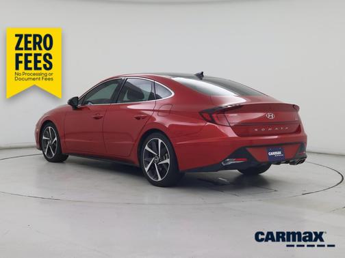 Red 2021 Hyundai SONATA SEL Plus