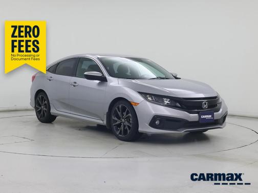 Silver 2020 Honda Civic Sport