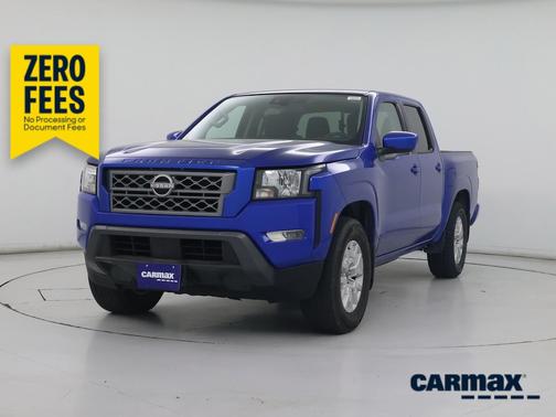 Blue 2024 Nissan Frontier SV