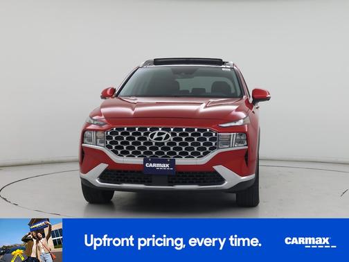 Red 2023 Hyundai SANTA FE HEV SEL Premium