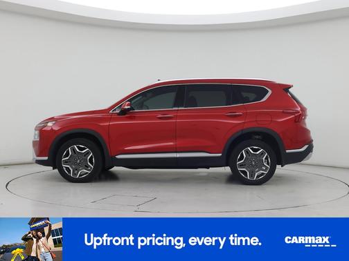 Red 2023 Hyundai SANTA FE HEV SEL Premium