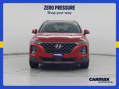 Red 2020 Hyundai SANTA FE Limited