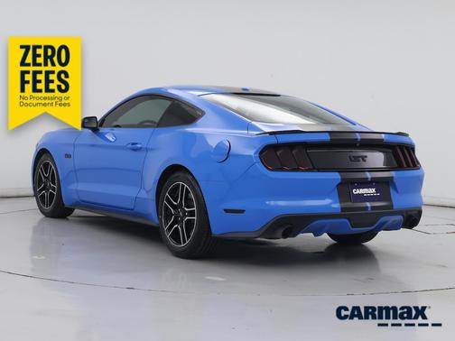 Blue 2017 Ford Mustang GT Premium