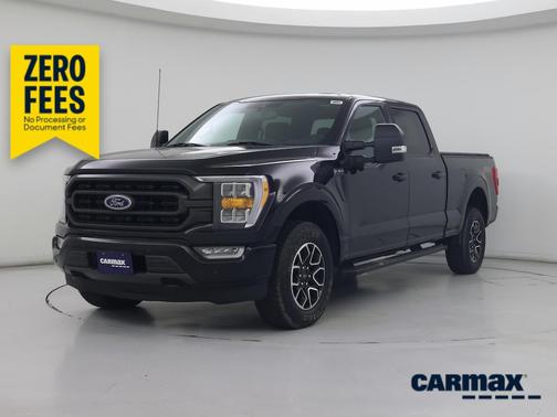 Black 2021 Ford F-150 XLT