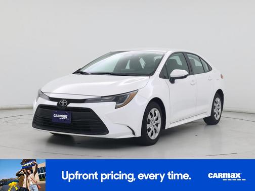 White 2025 Toyota Corolla LE