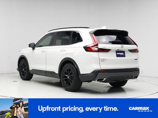 White 2025 Honda CR-V Hybrid Sport-L