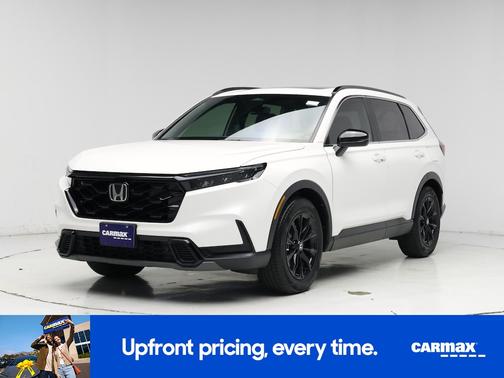 White 2025 Honda CR-V Hybrid Sport-L